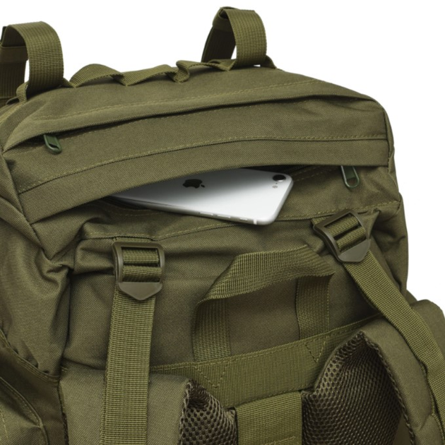 Рюкзак тактичний Nils Camp Eagle NC3901 70L Зелений (5908261681868) - зображення 10