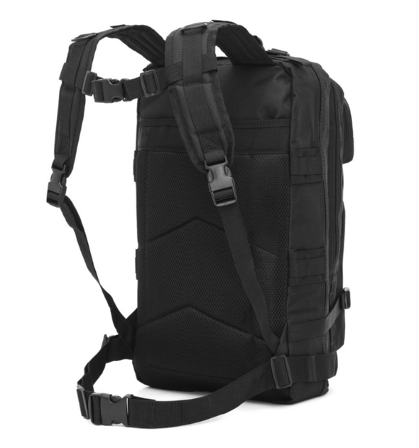 Рюкзак тактичний Nils Camp Ranger NC3902 45L Чорний (5908261681875) - зображення 4
