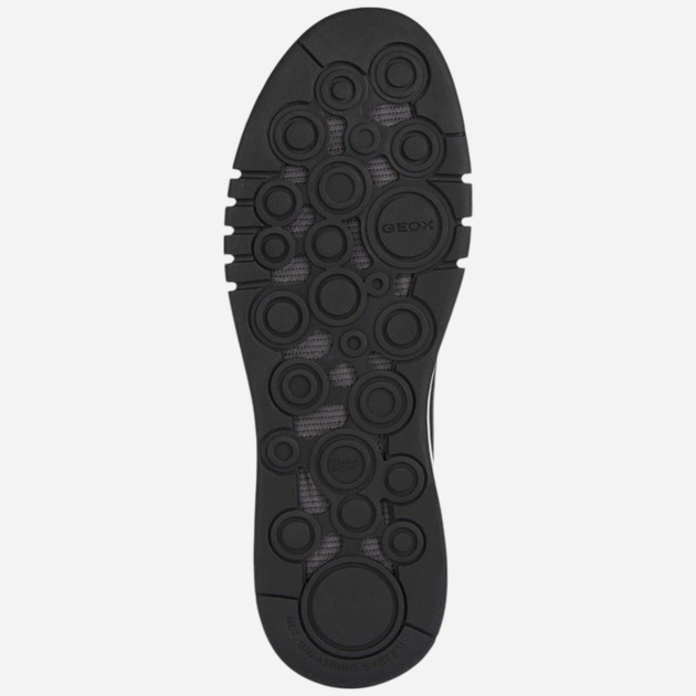 Чоловічі кросівки Geox geou357fa00046c9997 42 Чорні з білим (8056206694293) - зображення 5