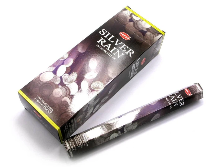 Благовоние Silver Rain HEM 20шт/уп. Аромапалочки Серебряный дождь (27679K) - изображение 2