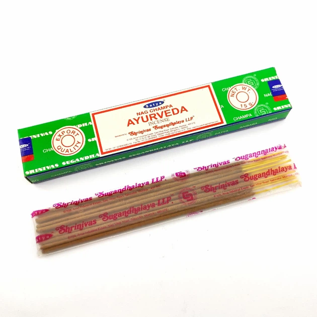 Благовоние Ayurveda Satya 15 грамм. Аромапалочки Аюрведа (32489)MP - Фото 1 Благовоние Ayurveda Satya 15 грамм. Аромапалочки Аюрведа (32489)MP - изображение 1