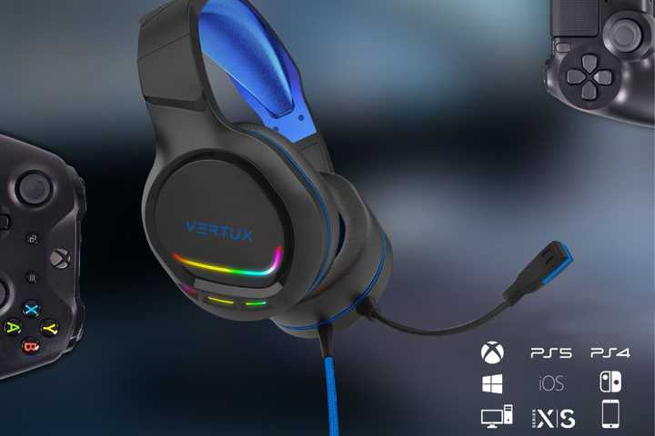 Навушники Vertux Tokyo Blue (CASTOKYOBK) - зображення 3