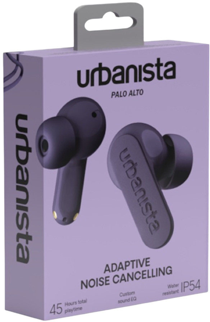 Słuchawki Urbanista Palo Alto Adaptive ANC Dusk Purple (7350088305218) - obraz 8
