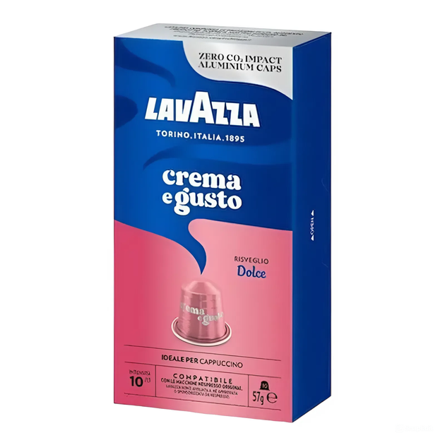Кава в капсулах Lavazza Crema e Gusto Dolce Nespresso 10 шт. - зображення 2