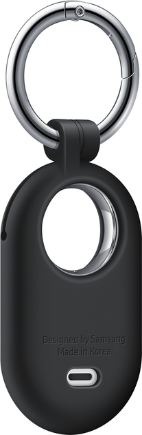 Чохол-брелок Samsung Silicone для Galaxy SmartTag2 Black (EF-PT560CBEGWW) - зображення 3