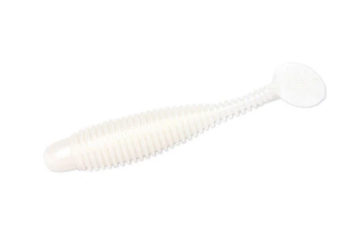 Силікон Lunker City Grubster 2" (10 шт/уп), колір: 068 White Satin (4317009005) - Фото 1 Силікон Lunker City Grubster 2" (10 шт/уп), колір: 068 White Satin (4317009005) - зображення 1