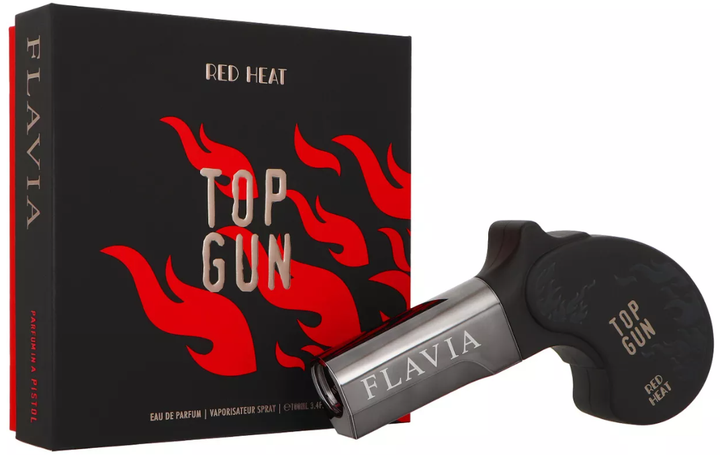 Парфумована вода унісекс Flavia Top Gun Red Heat 100 мл (6294015181425) - зображення 2
