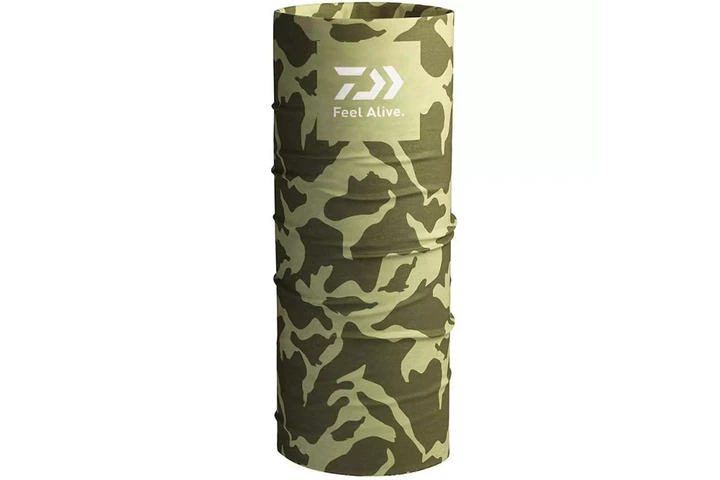 Бафф Daiwa Neckgaiter Green Camo (9721400104) - Фото 1 Бафф Daiwa Neckgaiter Green Camo (9721400104) - изображение 1