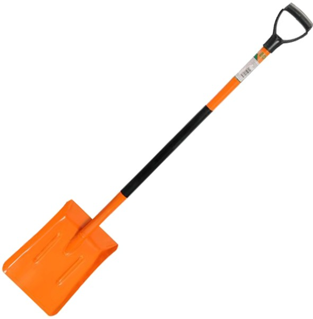 Łopata węglowa FLO z podwyższonym brzegiem i chwytem PVC (35863_fl) - obraz 1