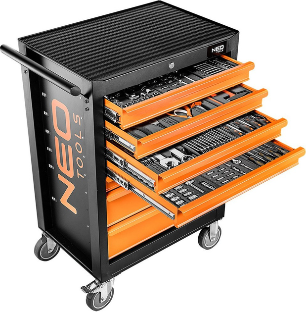 Szafka warsztatowa NEO Tools 7 szuflad 176 elementów 84-222-12 (5907558426427) - obraz 1