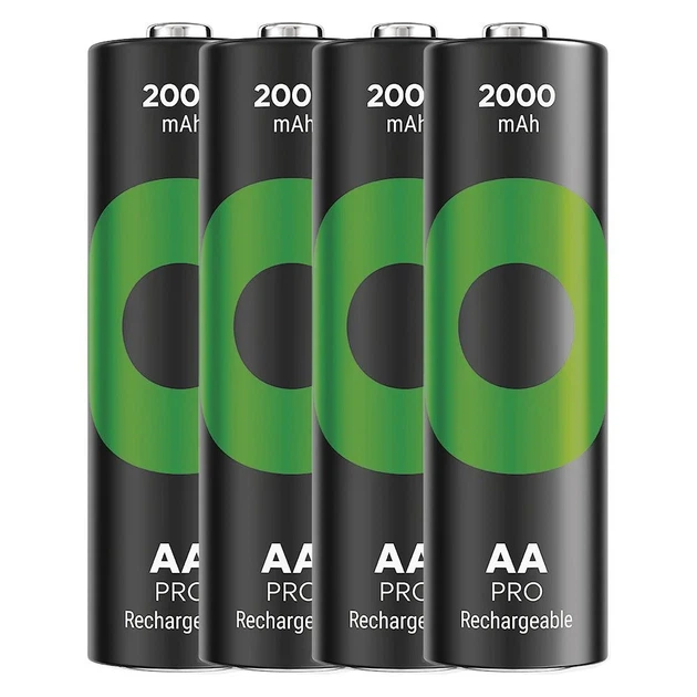 Акумулятори GP Recyko Pro AA/HR06 NI-MH 2000 mAh BL 4 шт - зображення 2