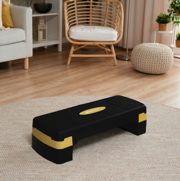Степ платформа Hop-Sport HS-PP033AS чорно-золота - зображення 13