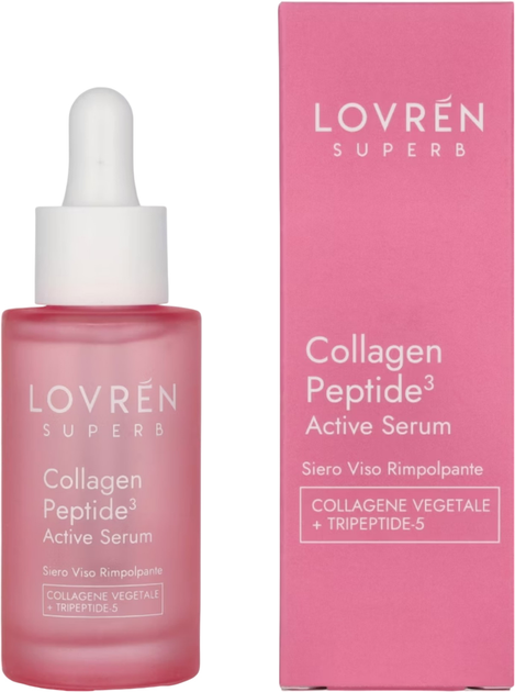 Сироватка для обличчя Lovren Superb Collagen Peptide 3 з пептидами 30 мл (8058253239175) - зображення 2