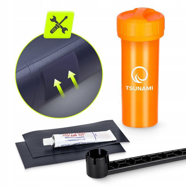 Надувна SUP дошка TSUNAMI PRO 350 см з веслом T12 (P-5905973405607) - зображення 12