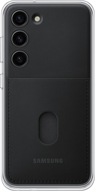 Etui plecki Samsung Frame Cover do Galaxy S23 Black (8806094771251) - obraz 1