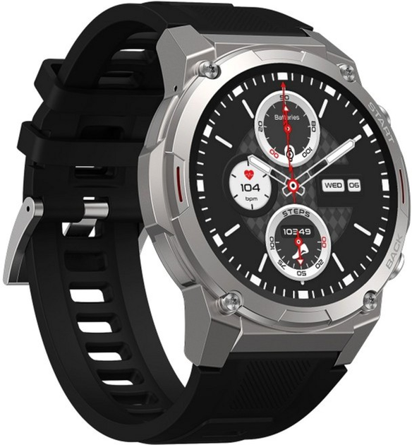 Smartwatch Zeblaze Vibe 7 Pro Silver (Zeb000016) - obraz 3