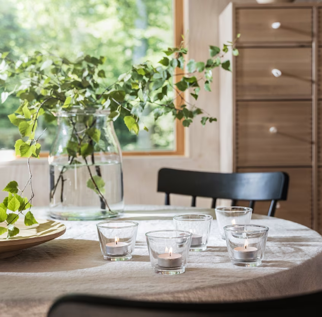 Ароматичні свічки таблетки IKEA ADLAD Скандинавський ліс 30 шт х 3,5 години горіння чайні декоративні аромасвічки - Фото 5 Ароматичні свічки таблетки IKEA ADLAD Скандинавський ліс 30 шт х 3,5 години горіння чайні декоративні аромасвічки - зображення 5