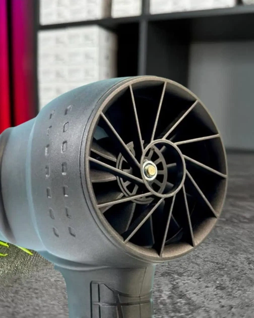Портативный турбовентилятор Jetfan mini turbo jet Fan / Скоростная воздуходувка на аккумуляторе 1500 mAh - изображение 2