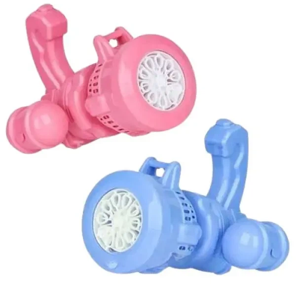 Детский пулемет генератор мыльных пузырей от батареек Bubble machine toy - Фото 1 Детский пулемет генератор мыльных пузырей от батареек Bubble machine toy - изображение 1