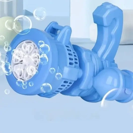 Детский пулемет генератор мыльных пузырей от батареек Bubble machine toy - Фото 4 Детский пулемет генератор мыльных пузырей от батареек Bubble machine toy - изображение 4