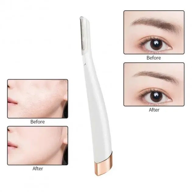 Триммер-эпилятор женский Flawless Dermaplane Glo, эпилятор для интимных зон - изображение 5