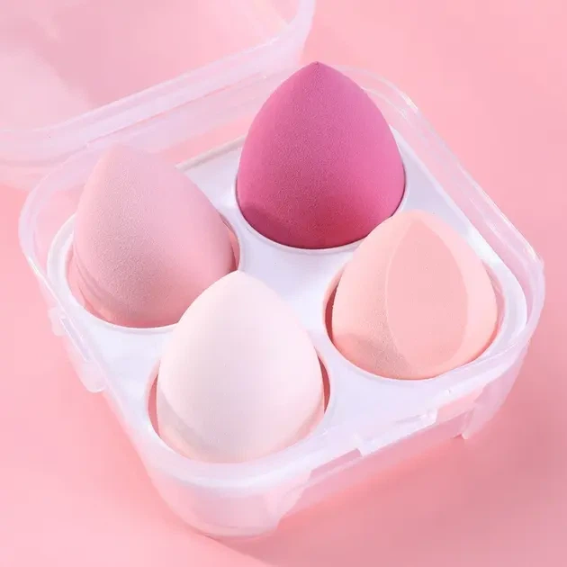 Набір м'яких спонжів для макіяжу ANbeauty 4 шт - Фото 2 Набір м'яких спонжів для макіяжу ANbeauty 4 шт - зображення 2