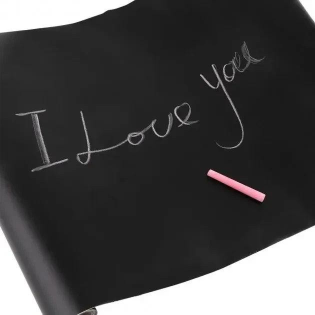 Самоклеющаяся пленка для рисования мелом Black Board Sticker - изображение 4