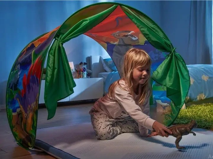 Палатка зеленая детская Dream tents plus палатка для детей детская палатка мечты - изображение 3