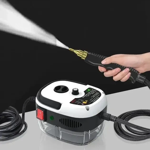 Пароочиститель Steam Cleaner 2500 Вт 1200 мл с насадками и шлангом 2,2 м - изображение 3