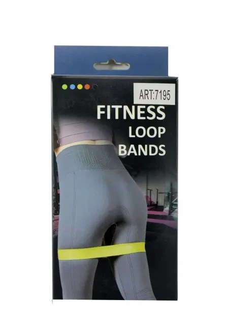 Гумки для фітнесу Loop Bands 5 штук із чохлом у комплекті - Фото 7 Гумки для фітнесу Loop Bands 5 штук із чохлом у комплекті - зображення 7