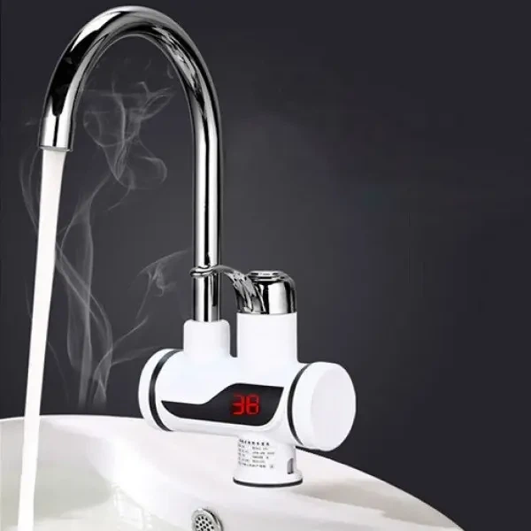Проточный водонагреватель с LCD экраном 3 кВт нагрев до 60 градусов - Фото 4 Проточный водонагреватель с LCD экраном 3 кВт нагрев до 60 градусов - изображение 4