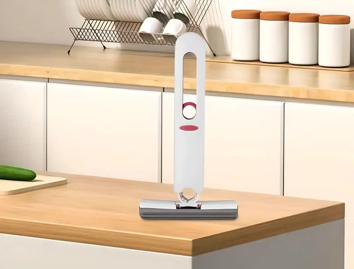 Портативная чудо мини швабра MINI MOP с автоотжимом, легкая, для уборки дома, авто - изображение 5
