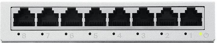 Коммутатор ZYXEL GS-108B v5 (GS-108BV5-EU0101F) - Фото 3 Коммутатор ZYXEL GS-108B v5 (GS-108BV5-EU0101F) - изображение 3