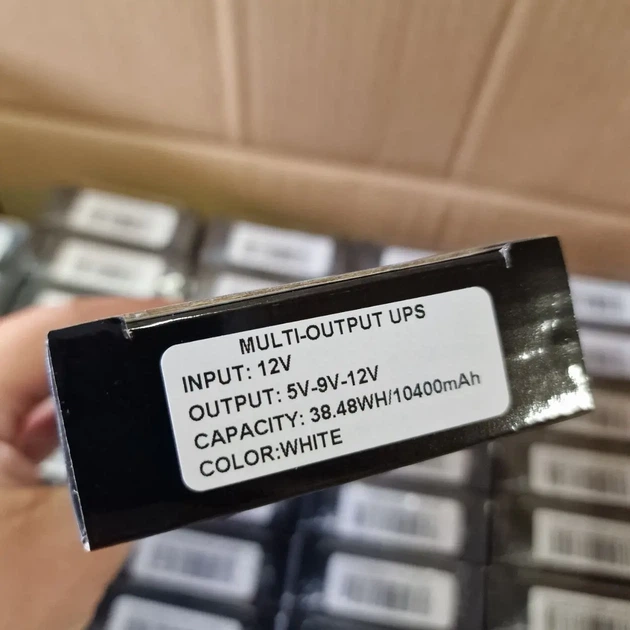 Источник бесперебойного питания для роутера 10400Mah, USB выходы, DC 5V, 9V, 12V. ИБП для Роутеров + БЛОК ПИТАНИЯ - Фото 1 Источник бесперебойного питания для роутера 10400Mah, USB выходы, DC 5V, 9V, 12V. ИБП для Роутеров + БЛОК ПИТАНИЯ - изображение 1