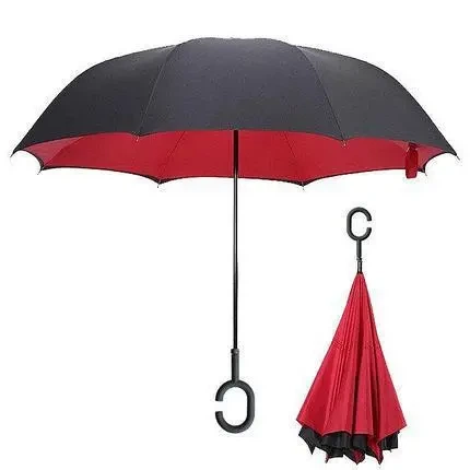 Умный зонт обратного сложения UP-BRELLA - изображение 2