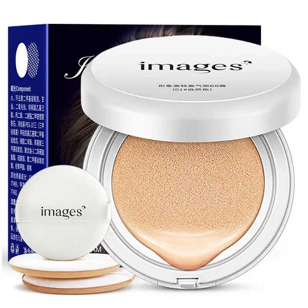 Тональный крем кушон Images Wings Air Cushion BB Cream 15g выравнивание рельефа увлажнение - изображение 2