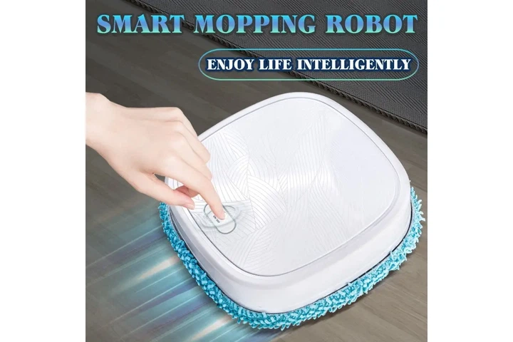 Миючий робот-пилосос INTELEGENT AUTOMATIC BRUSH MOPPER (22*22*6 см) Робот-пилосос для великого будинку - зображення 4