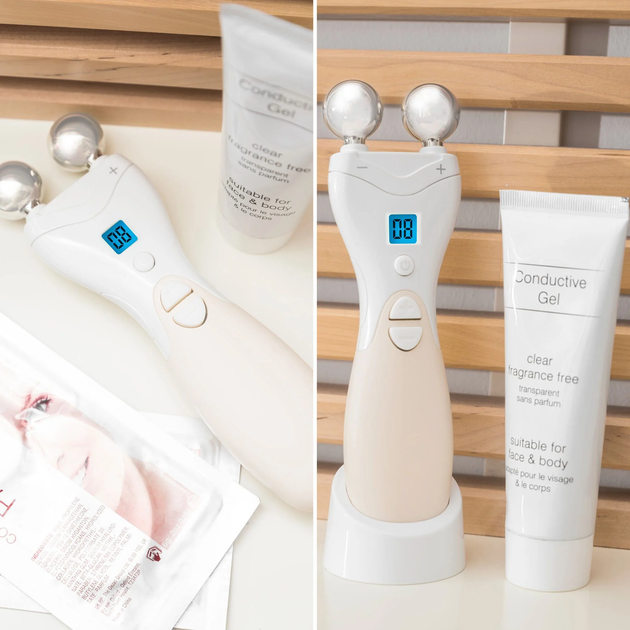 Masażer mikroprądowy Rio 60 Second Face Lift (RIO-FALI6cream) - obraz 2