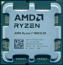 Процесор AMD Ryzen 7 9800X3D (5.2GHz, 96MB, sAM5), (100-000001084
