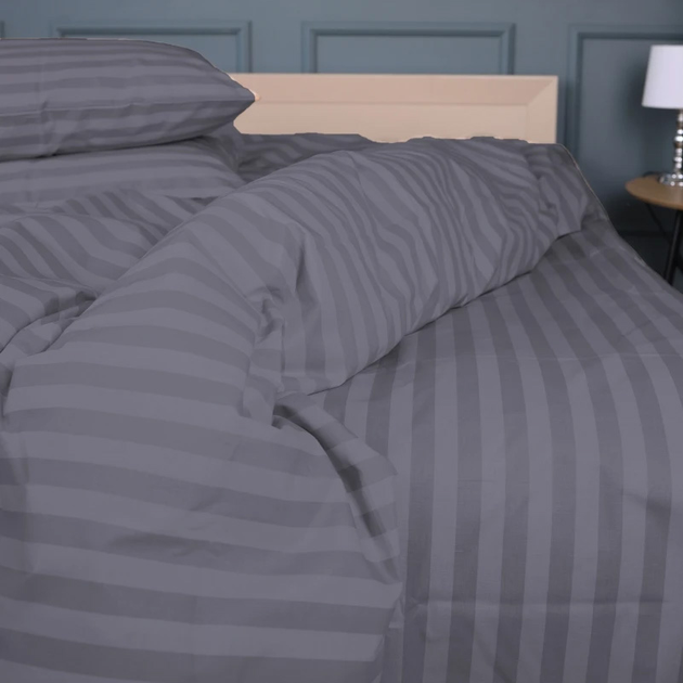 Простирадло MirSon Ranforce Elite 17-0601 Stripe Gray 180x220 см від Rozetka на платформі USKIDKA Акція на Простирадло MirSon Ranforce Elite 17-0601 Stripe Gray 180x220 см від Rozetka