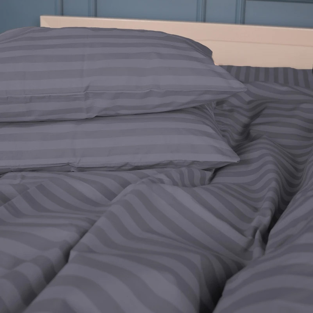 Наволочка MirSon Бязь 17-0601 Stripe Gray 70х70 см від Rozetka на платформі USKIDKA Акція на Наволочка MirSon Бязь 17-0601 Stripe Gray 70х70 см від Rozetka
