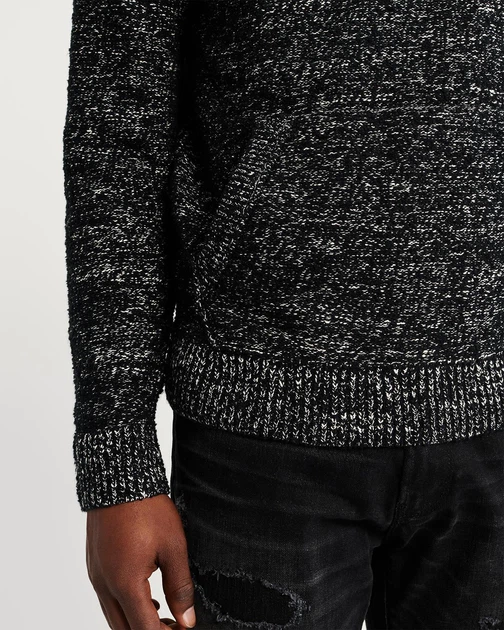 Мужское худи - худи Abercrombie & Fitch AF7328M S Черный - изображение 4