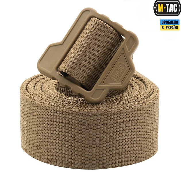 Ремень M-Tac Double Duty Tactical Belt Coyote Размер L - Фото 2 Ремень M-Tac Double Duty Tactical Belt Coyote Размер L - изображение 2