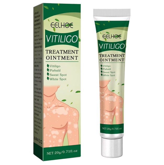 Крем от витилиго для восстановления пигмента кожи и уменьшения белых пятен 20 г EELHOE - Фото 3 Крем от витилиго для восстановления пигмента кожи и уменьшения белых пятен 20 г EELHOE - изображение 3