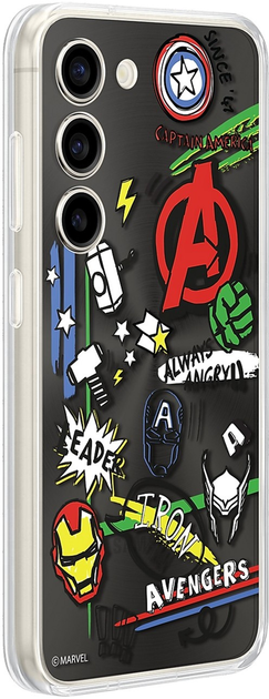 Etui Samsung Marvel Back Plate do Samsung Galaxy S23 Plus Black (GP-TOS916HICBW) - obraz 3