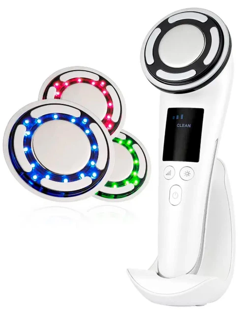 Микротоковый массажер AIMED для лица SkinLift Pro Anti-Aging с функцией RF Lifting, Hot&Cold компрессом EMS и LED светотерапией - Фото 2 Микротоковый массажер AIMED для лица SkinLift Pro Anti-Aging с функцией RF Lifting, Hot&Cold компрессом EMS и LED светотерапией - изображение 2
