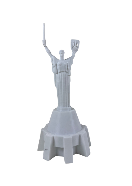 Фігурка Батьківщина Мати 3D-друк 21 см біла екологічний PLA - зображення 2