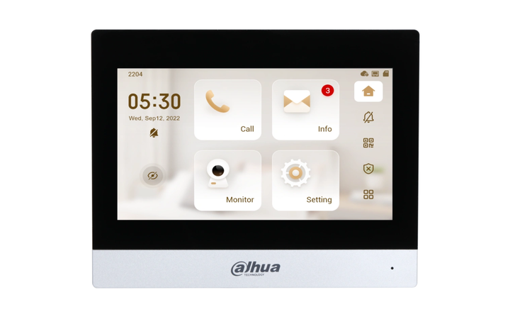 IP-видеодомофон Dahua DHI-VTH8621KMS-WP 7'' Wi-Fi BLE SIP PiP PoE - Фото 1 IP-видеодомофон Dahua DHI-VTH8621KMS-WP 7'' Wi-Fi BLE SIP PiP PoE - изображение 1
