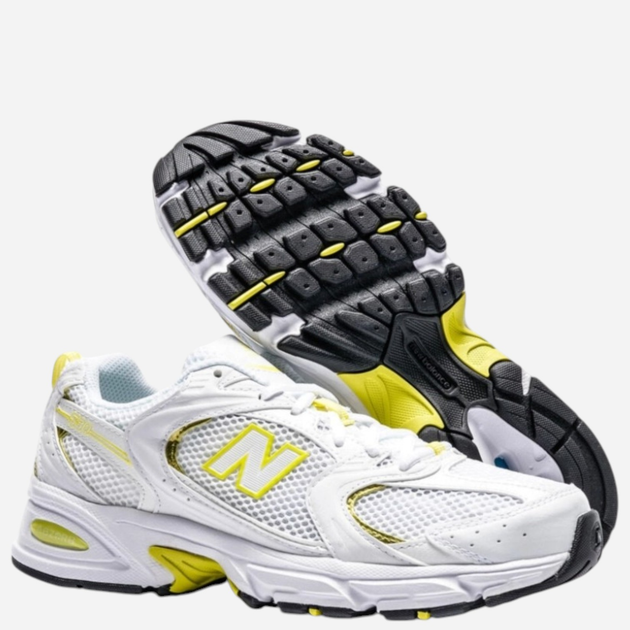 Buty sportowe damskie New Balance 530 MR530DWP 38.5 Białe z żółtym (196432147182) - obraz 5