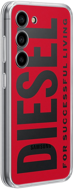 Панель Samsung Diesel Back Plate для Samsung Galaxy S23 Plus Red-Black (GP-TOS916TLBRW) - зображення 2